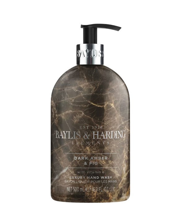 Baylis And Harding Dark Amber And Fig Luxury Hand Wash 500ml