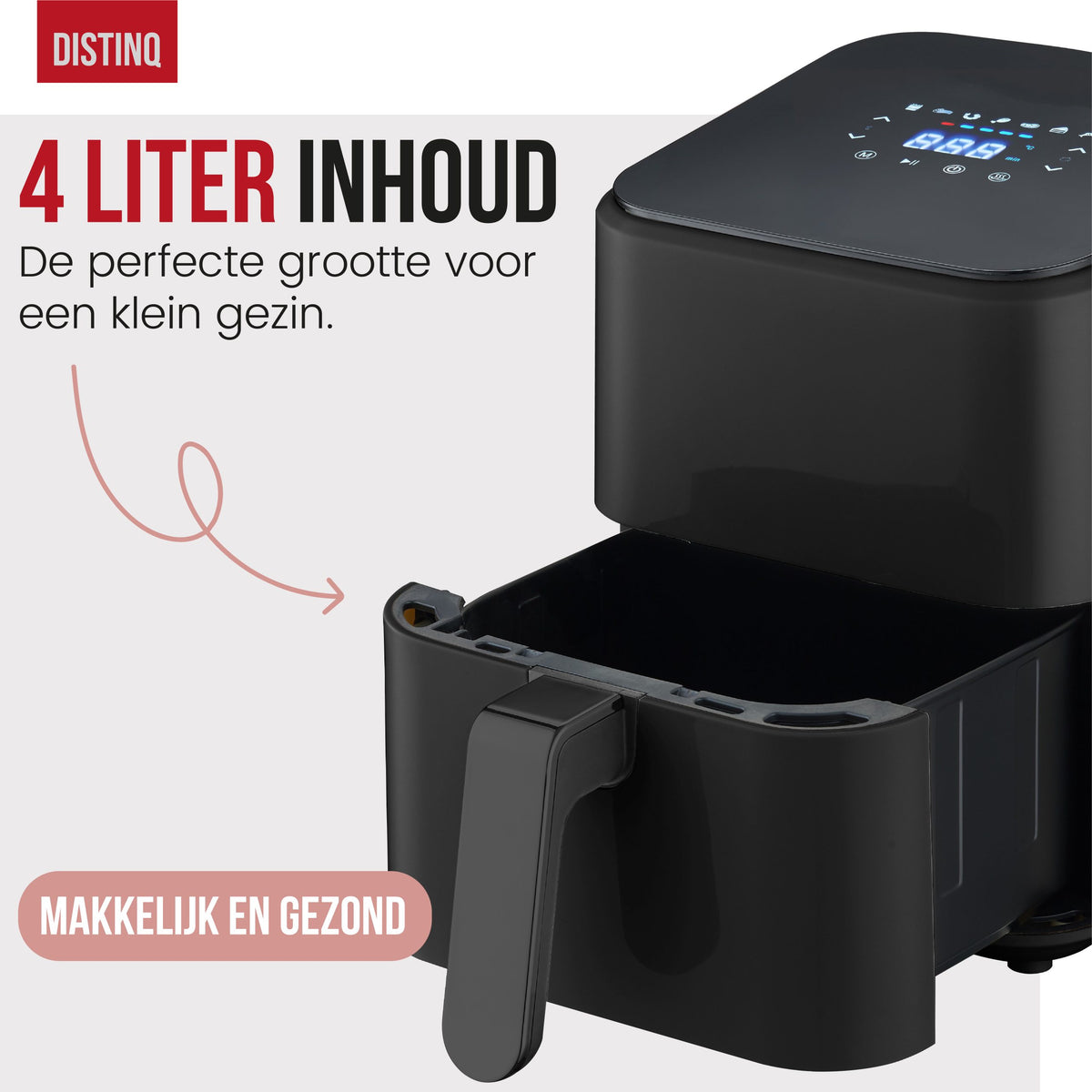 DistinQ airfryer 4L 2