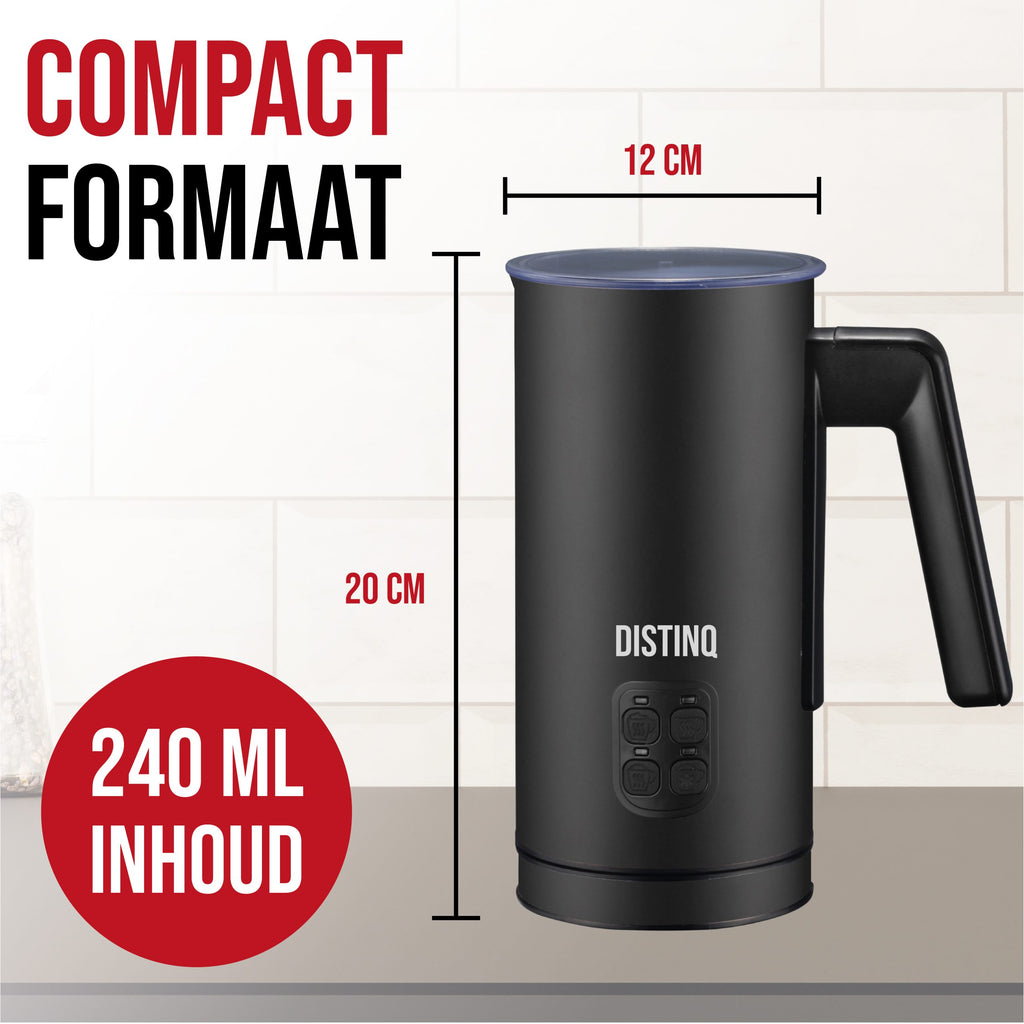 DistinQ Milk Frother Black