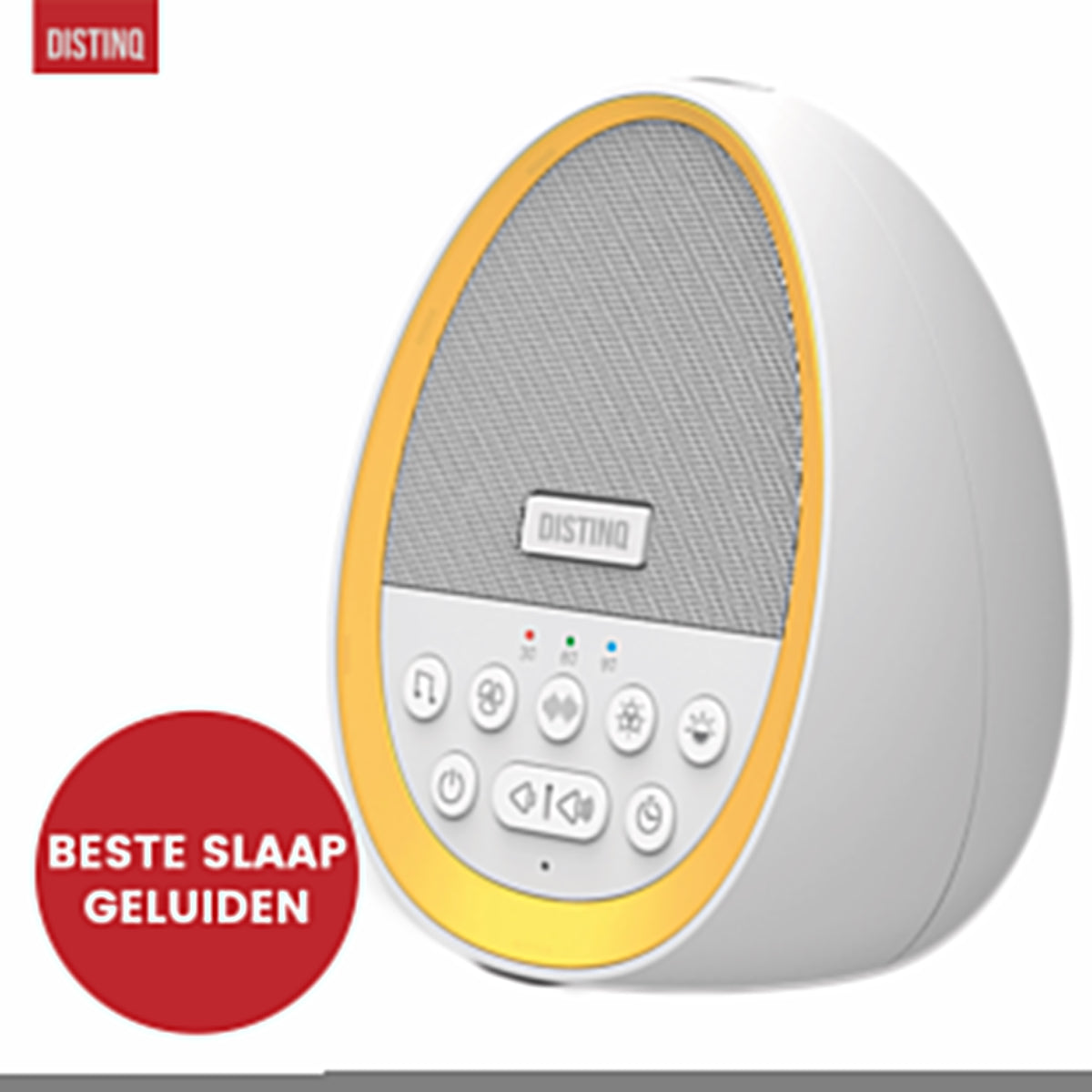 DistinQ white noise eitje 8